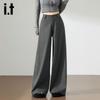 izzue it Women's Casual Wide-Leg Trousers