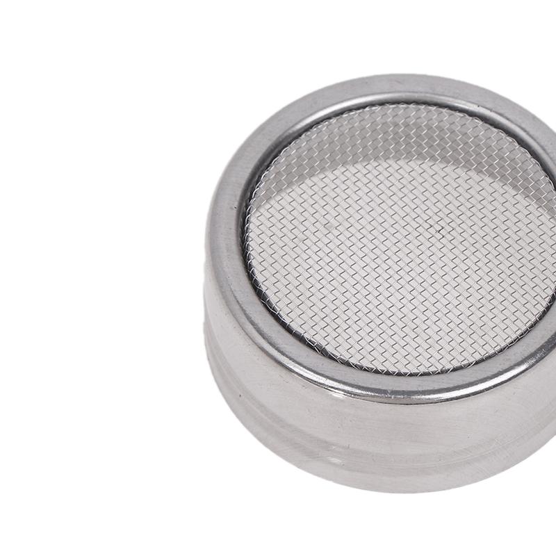 1 Stück Edelstahl Kaffee Shaker Kakao Schokolade Mehl Puderzucker Sieb Filter mit Deckel Küche Kuchen BBQ Küchenwerkzeuge