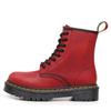 Martin boots high-top tooling boots women's head layer Crazy Horse red short boots men's and women's leather boots round head
