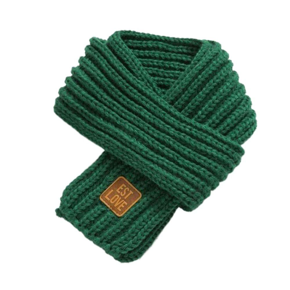 Windproof Autumn Winter Knitting Thermal Scarf Outdoor Scarf Apparel Accessories Kids Scarf