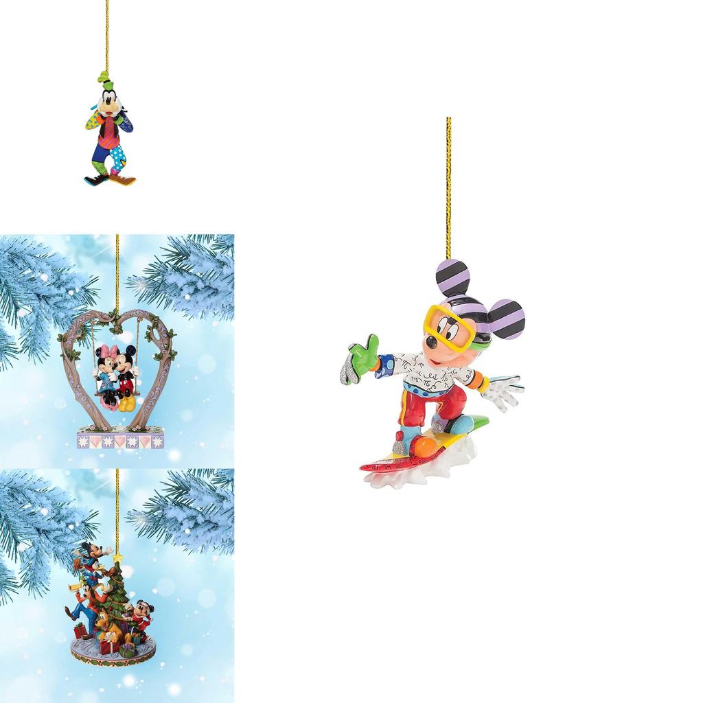 Special Mickey Mouse Xmas Tree Pendant Car Tree Bag Decor Ornament