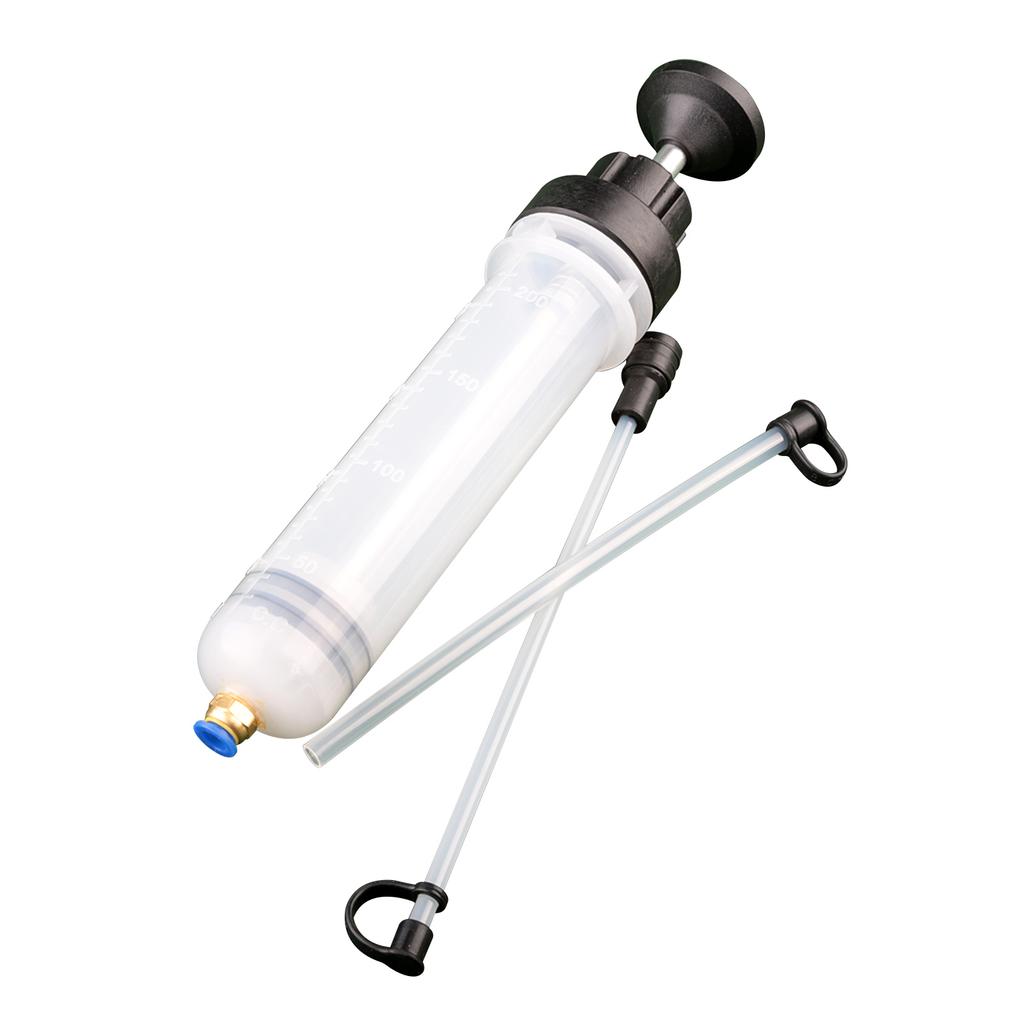 200cc  Fluid Syringe Pump,Oil Fluid Extractor, for ATV"s, Boats, Farm Equipment, Industrial Gear