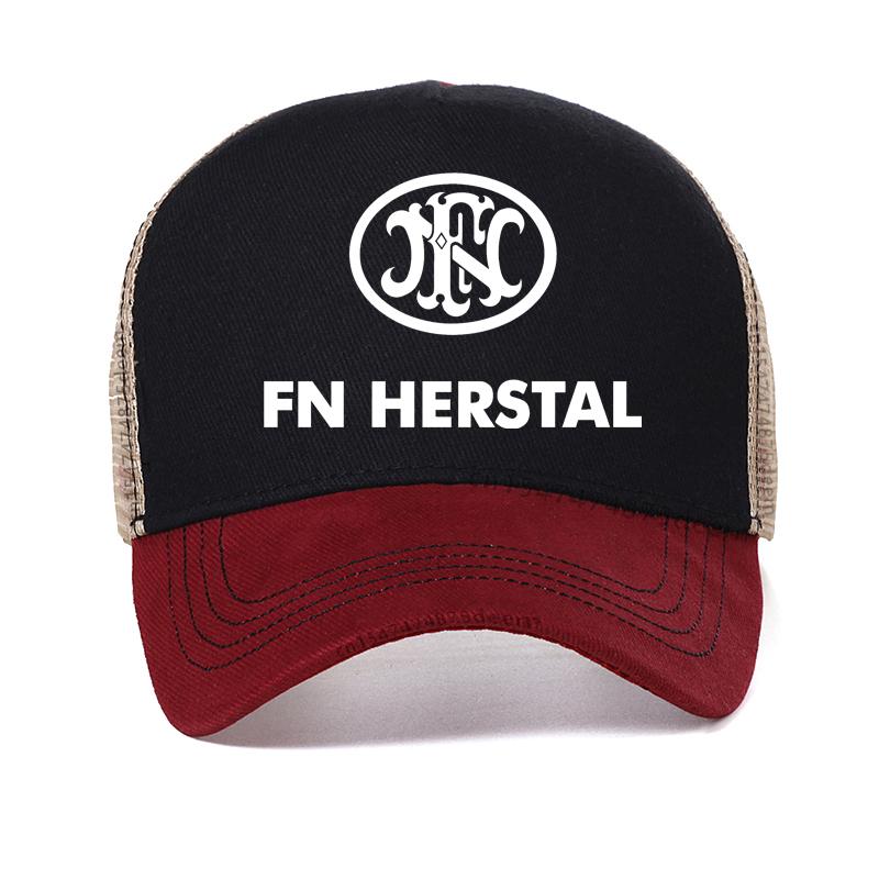 

New FN Herstal cap summer fashion brand hat new Unisex Baseball Caps Summer Casual Adjustable Mesh Snapback hats Garros Adjustable