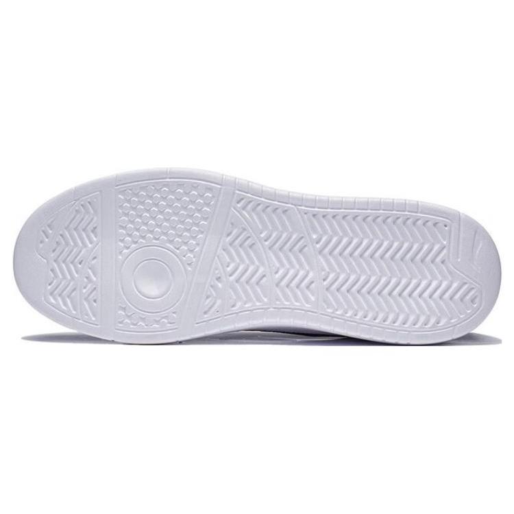 New LiNing Acer Truncatum Slip Resistant Cushioning Wear Resistant Low Top Skateboard Shoes Men's White Black AGCT339-5