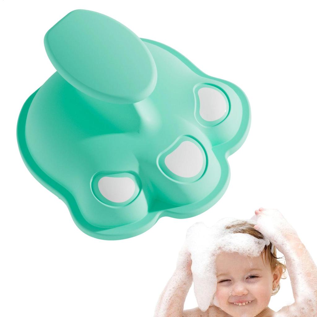 Silicone Baby Bath Head Massage Brushes Cartoon Hair Washing Brush Scalp Comb for Newborn Bath Brush Tool Washing Hair Tool