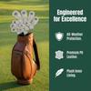 9pcs PU Material Golf Iron Head Covers Waterproof Golf Iron Covers  Daily Golf Training