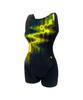 TS SPORTS Women'S Indoor Swimwear U-Back Full Half Body M24022