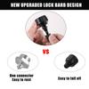 5pcs Garden Hose Adapter Lock Barbed Design For Garden Tap 3/4" To 1/4" Drip Irrigation Tubing Pipe Connector Garden Accessories