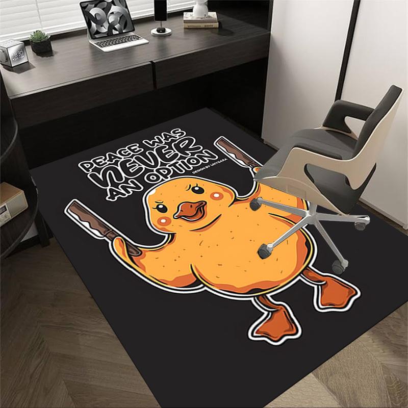 1pc duckling guns Carpet, Office Rug Outdoor Mat Home Decor Area Carpet Festival