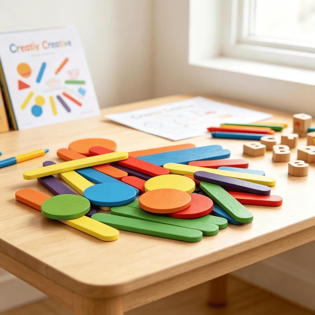Wooden Stick Figure Puzzle Kids Educational Toy Body Part Recognition Visual Perception Training For Ages 3+