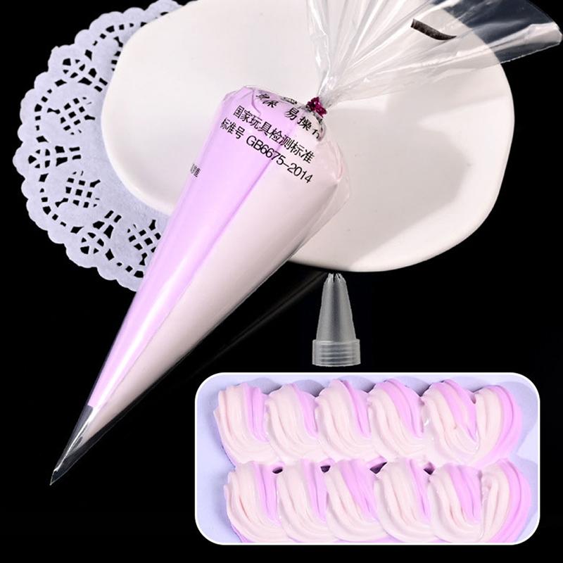 Zweifarbiger Schlagsahne-Kleber, DIY-Handyhüllen-Materialien, 100 g cremefarbener Ton-Kleber