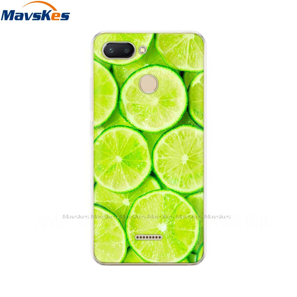 Silicone Cover for Xiaomi Redmi 6 Case Full Protection Soft Tpu Back Cover Phone Case for Xiaomi Redmi 6 Redmi6 Bumper Coque Bag