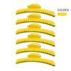 6Pcs/Set Aluminum Metal Hairdressing Hair Clip Salon Thick Haircut Partition Hairpin Barber Fixing Styling Hair Clip Accessories