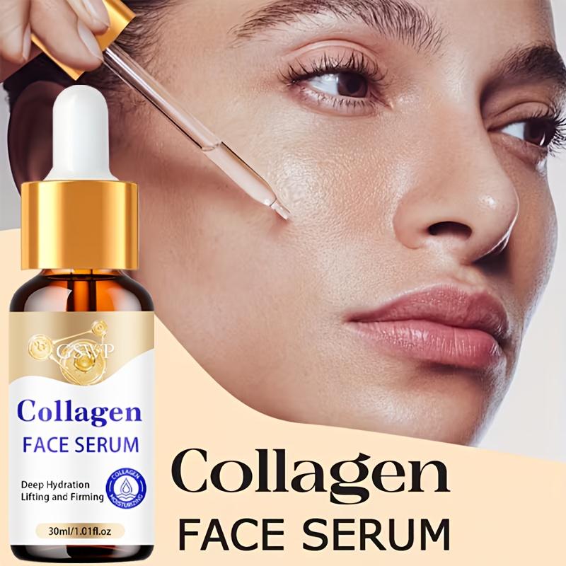 GSWP Collagen Facial Moisturising Serum, Providing Deep Hydration, Lift and Firm. Leaves Skin Looking Healthy, Smooth.30/60/90ml