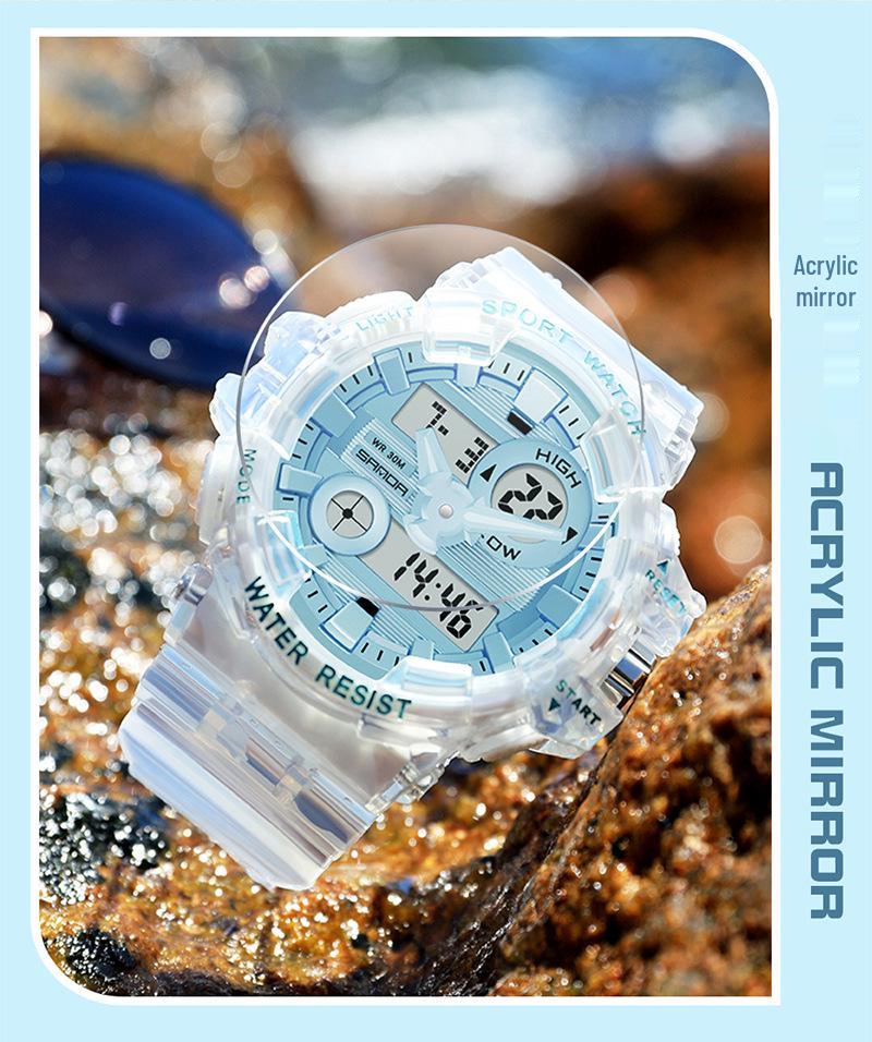 Orologio Sportivo Impermeabile Multifunzione Sanda per Studenti con Sveglia