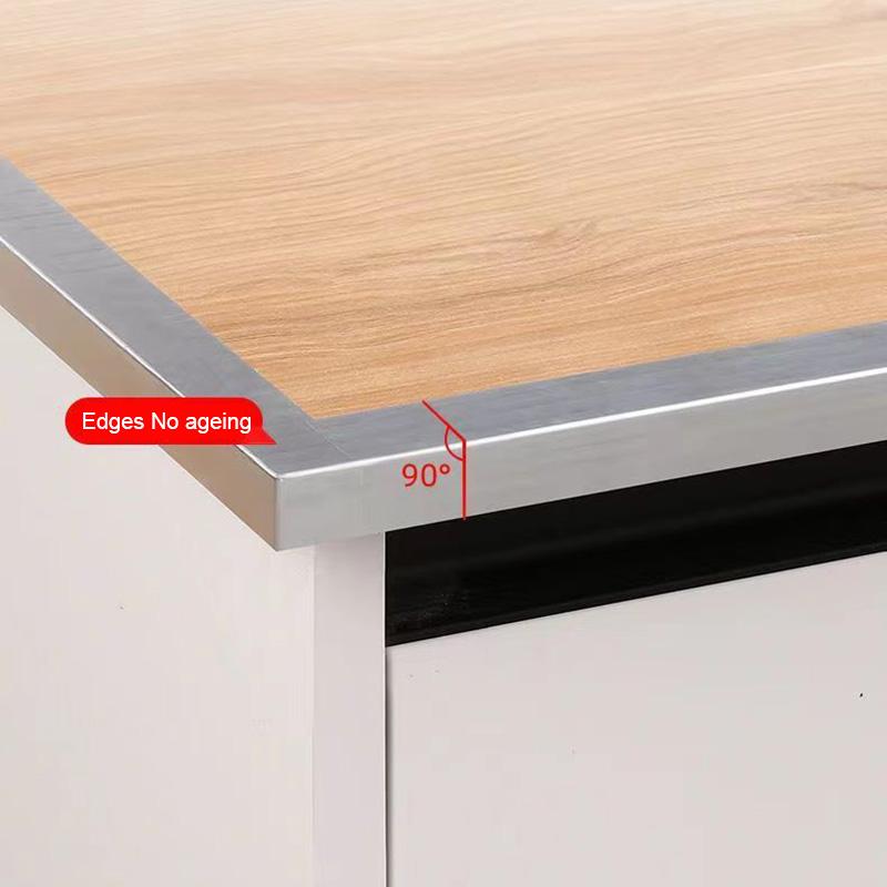 Hochtemperatur-Aluminiumfolienaufkleber für Küchenherdplatten, wasserdichter Aufkleber für fettbeständige Spülbecken, selbstklebende Nahtaufkleber