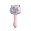 2-in-1 Cat grooming comb Pet Grooming Brush - Electric Massage & Waterless Spray Comb for Cats/Dogs One-Button Deshedding