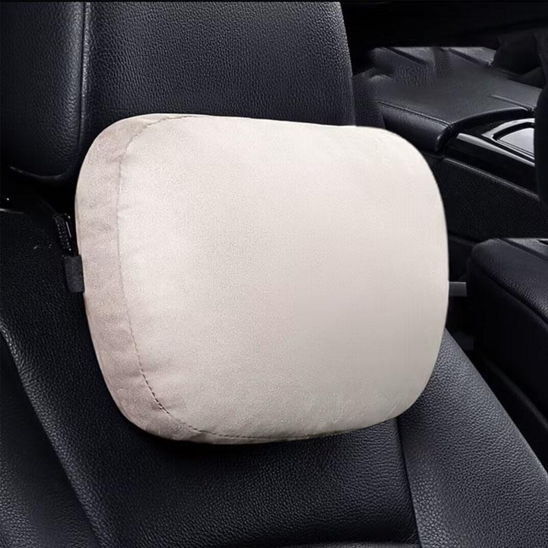 Car Headrest Neck Support Seat Soft Universal Adjustable Design S Class Soft Universal Adjustable Car Neck Pillow Waist Pillow
