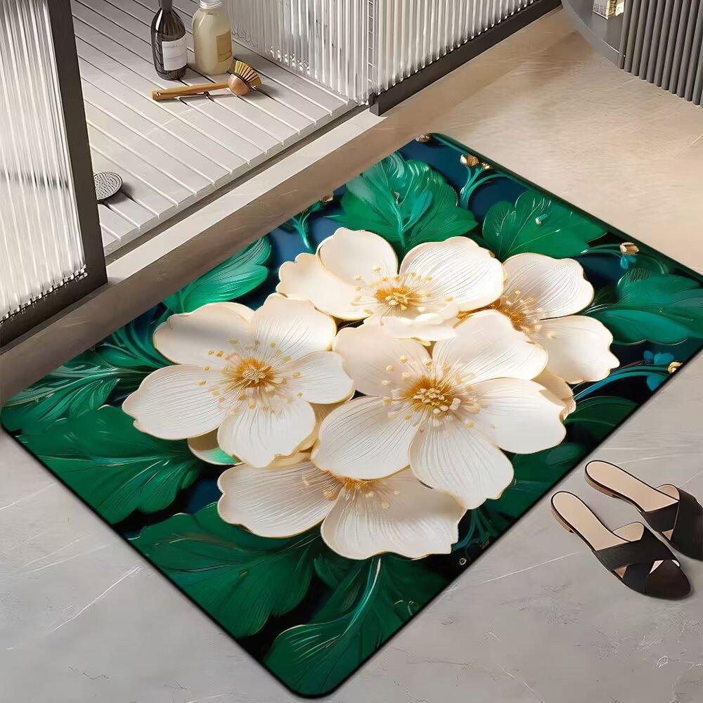 Bathroom Quick-drying Door Mat Diatom Mud Absorbent Floor Mat Toilet Toilet Entry Door Non-slip Mat Diatomaceous Earth Foot Mat