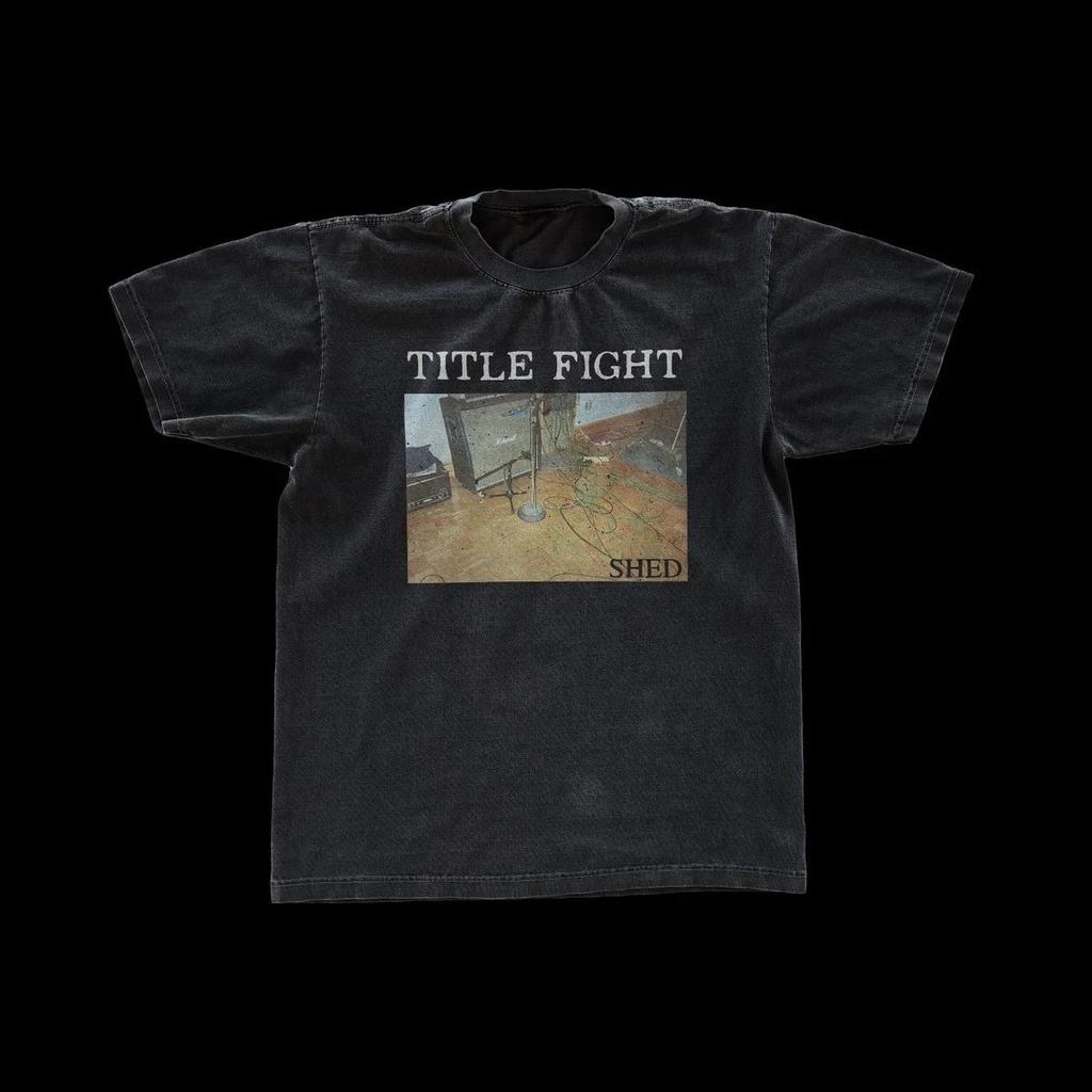 Titel Gevechtsshirt, Shed Unisex T-shirt S-5XL Q8124