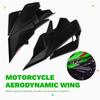 Ac29-Motorcycle Front Spoiler Aerodynamic Wing Downforce Kit Naked Frontal Spoilers Winglet For KAWASAKI ZX-4R  2024