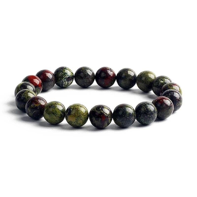 10MM Natural Stone Beads Bracelet Men 8MM Reiki Tiger Eye Agates Quartz Beaded Bracelets for Women Elastic Rope Handmade Jewelry