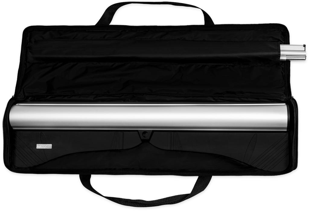Roll up Clip 85x220 - telescopic pole, graphic exchange system