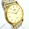 [USED] Battery SEIKO Dolce Round Two-tone Watch