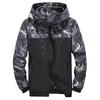 Autumn Coat Camouflage Windproof Waterproof Cardigan Hooded Men Sweatshirt for Work