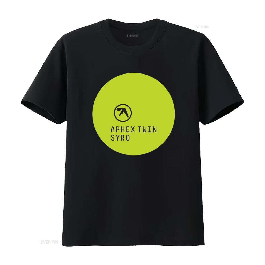 T-shirt Aphex Twin Syro Edizione Limitata con Logo Drukqs Qualità Premium per Fan di Musica Elettronica Vintage Elastica