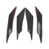 Universal Motorcycle Front Bumper Covers Ornamental Mouldings For KTM Honda Kawasaki Yamaha And Car Aerodynamic Wind Fin Spoiler