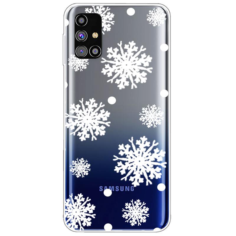 Clear Soft Cover for Samsung A31 A41 A51 A71 Case TPU Transparent Lovely Fashion Cases for Galaxy A71 Silicone Bumper Cat