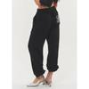RAWMANTICS Logo Embroidered Pocket Signature Fit Jogger Pants Black