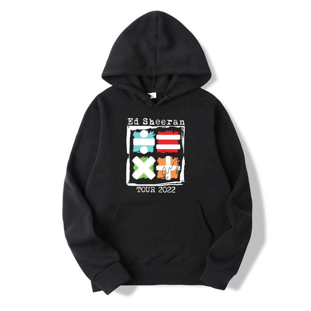 Ed Sheeran Tour Hoodie The Mathletics Concert Music Album Hooded Sweatshirt Ed Sheeran Hoodies Ed Sheeran Fans Tops