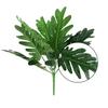 Kunststoff Künstliche Gefälschte Laub Grün Gras Pflanze Blatt Home-Office Party Garten Decor