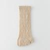 6 Pairs Women Spring and Autumn Pure Cotton Five Finger Socks Retro Solid Color Lace Striped Split Toe Socks Vintage Comfortable Socks