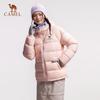 Camel Unisex High-Loft Puffer Down Jacket