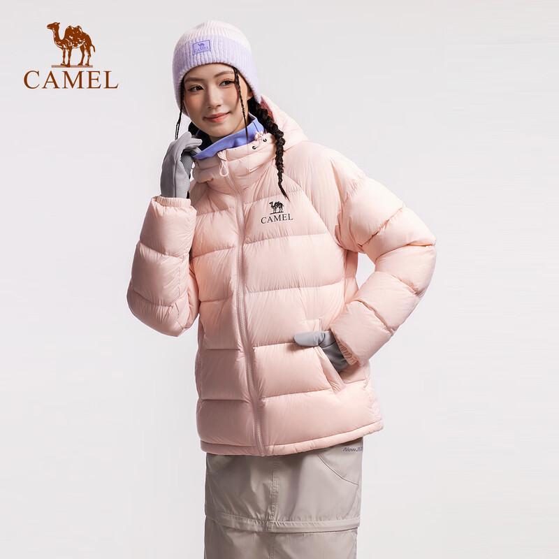 Camel Unisex High-Loft Puffer Down Jacket