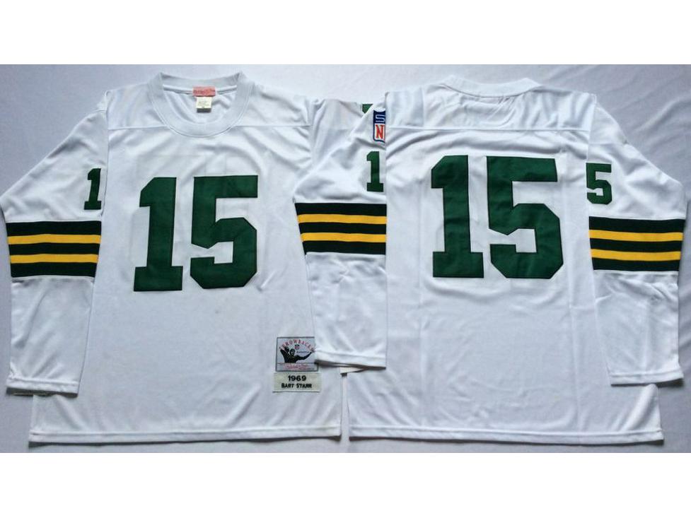 Винтажный джерси Зала славы Green Bay Packers #92, #5, #15, #66 M