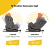 360 Rotating Child Car Seat, ISOFIX, i-Size 40-150cm, 0-12 Years, Rear-Facing, ECE R129 (Pink)
