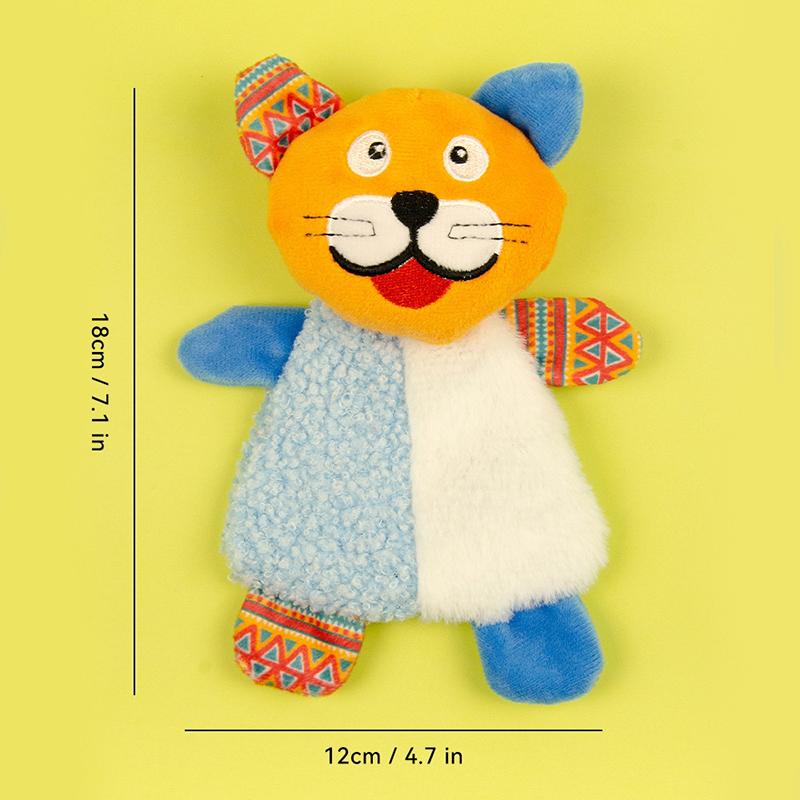 Hund Plüsch Quietschspielzeug Haustier Katze Hund Interaktives Beißspielzeug Tiere Bissfest Interaktives Haustier Hund Zähne Reinigung Kauspielzeug