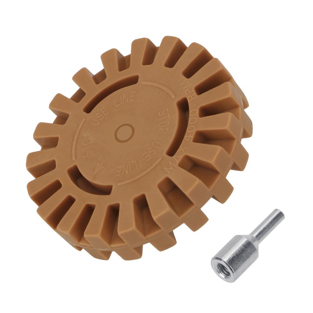 

Для автомобильного клея, наклеек и декалей, хвостовик 1/4 , резиновый ластик, колесо 20 мм, универсальное полировальное колесо, средство для удаления декалей