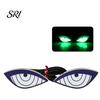 Stylish Vehicle Decorative Lights Ghost Eye Motorcycles LED with Waterproof Dynamic Eye-catching Motorcycle Lighting Rear Taillights for Car