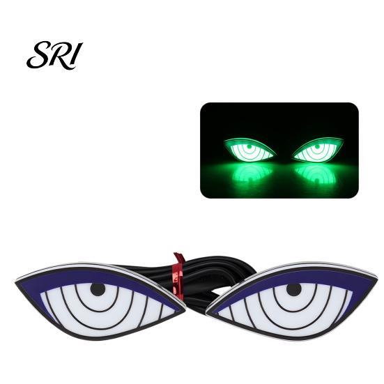 Stylish Vehicle Decorative Lights Ghost Eye Motorcycles LED with Waterproof Dynamic Eye-catching Motorcycle Lighting Rear Taillights for Car