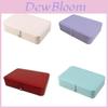 Classic Leather Jewelry Box With Storage For Earrings And Rings Ideal For Gift Giving