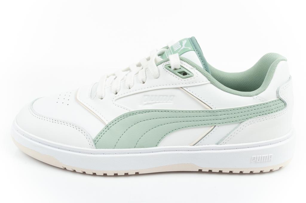 Puma Doublecourt White/Green Fog [393284 06] size 42