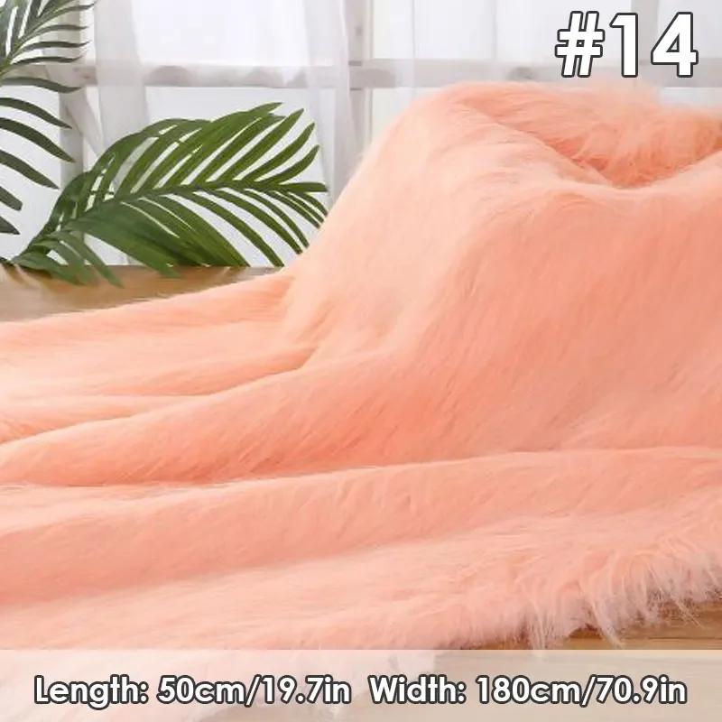 50x180cm Premium Faux Fur Backdrop Fabric Cosplay Photo Studio Decor DIY Anime Costumes Ears Craft Material Plush Cloth
