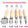Tire Repair and Patching Roller with Cold Patch Glue and Vibration Plate for Soundproof Pressure
