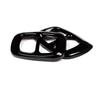 2pcs Stainless Steel Chrome For Mercedes Benz GLA Class X156 Car Exhaust Output Tail CoverTrim For Infiniti Q30 QX30