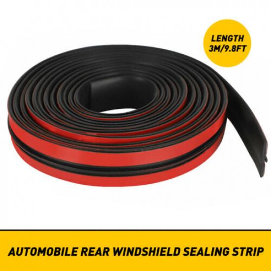 10FT Windshield Rubber Molding Seal Trim Universal For Windscreen And Windows